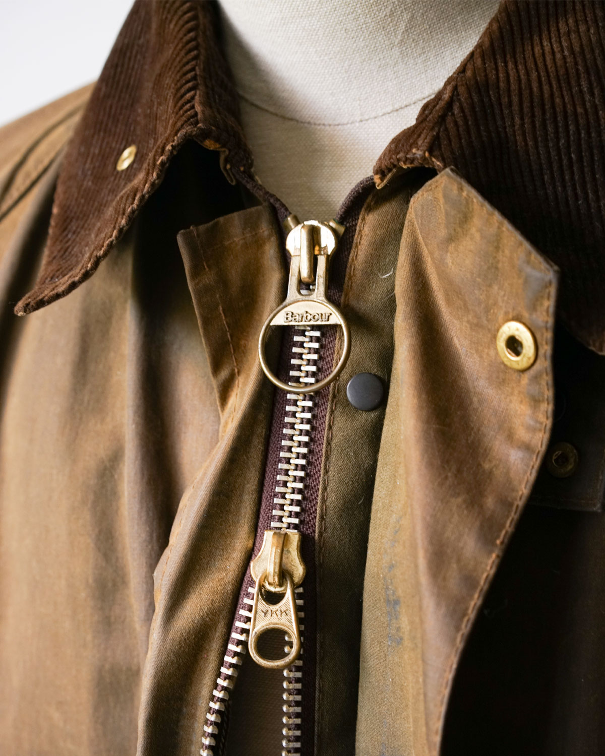 FADE OLIVE(ダブルジッパー仕様)