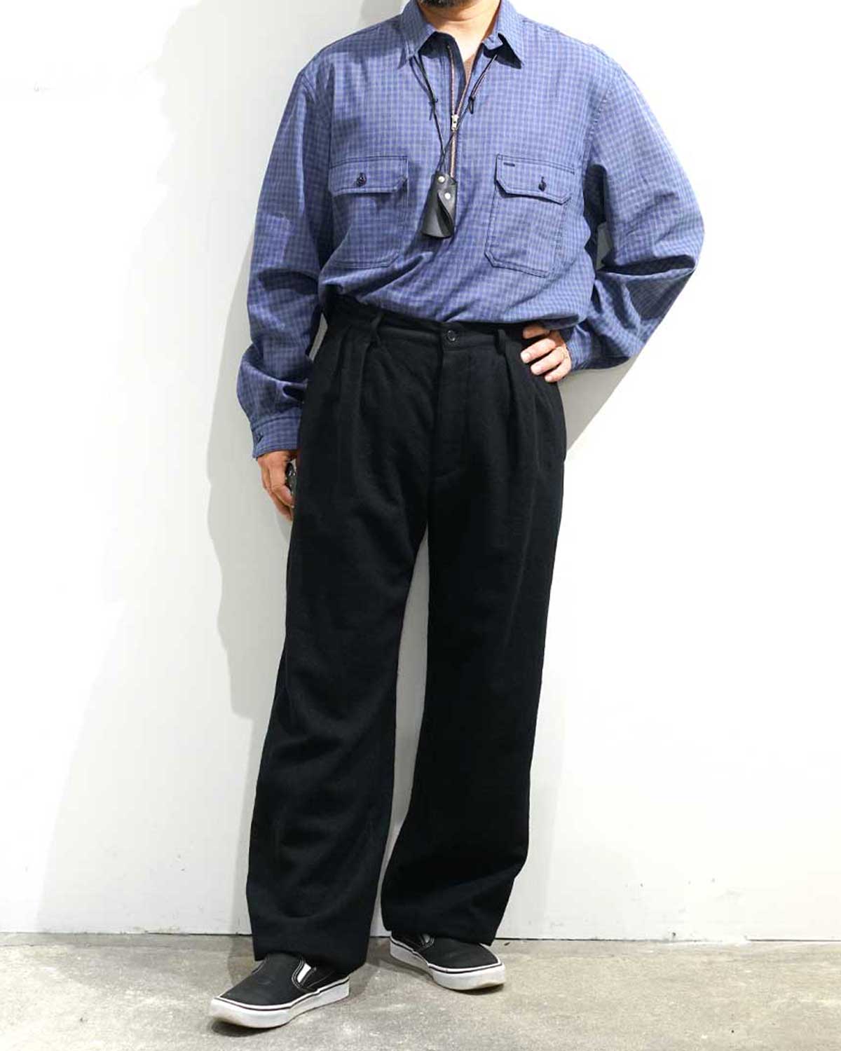 SHUKUJU WOOL CLASSIC PANTS