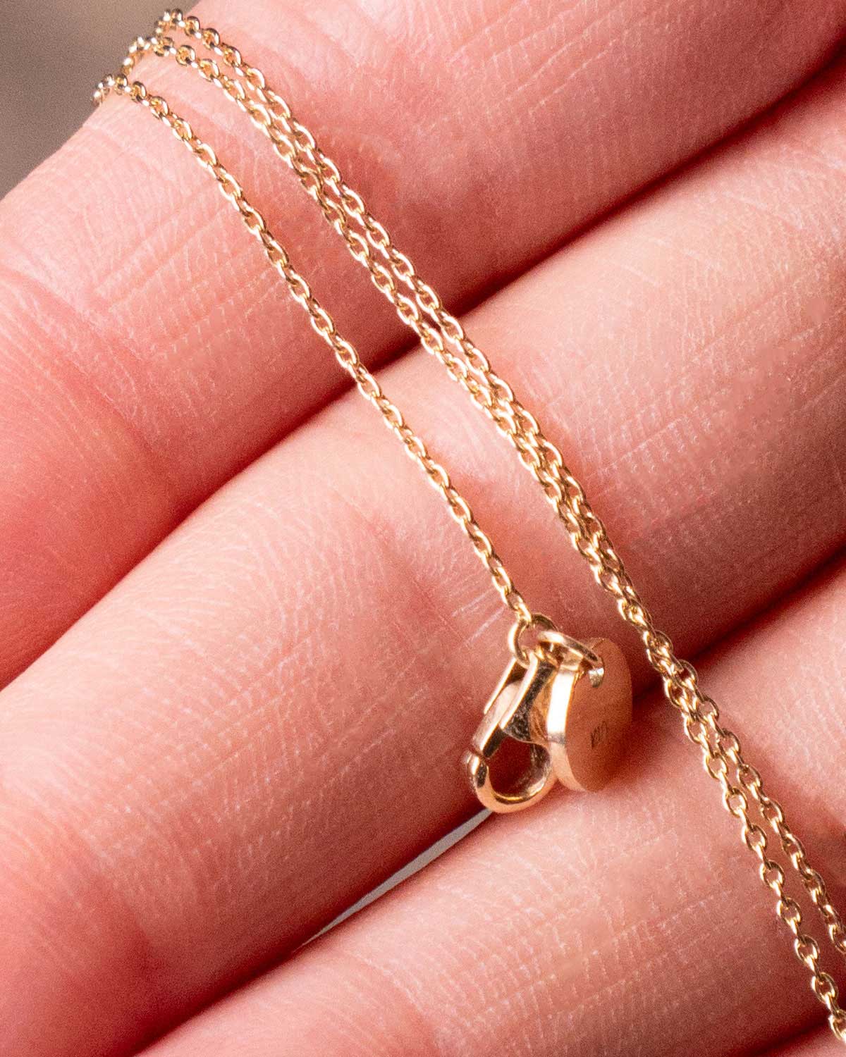 TWNKL AZK NARROW NECKLACE 10K GOLD