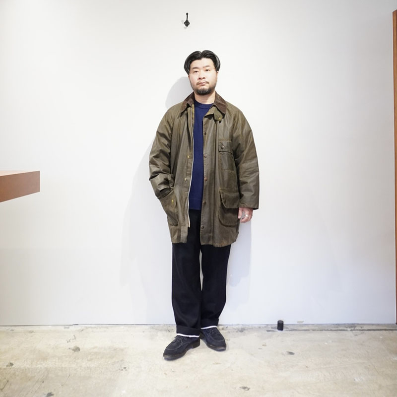 "SOLWAY ZIPPER" [80s VINTAGE BARBOUR] styling image