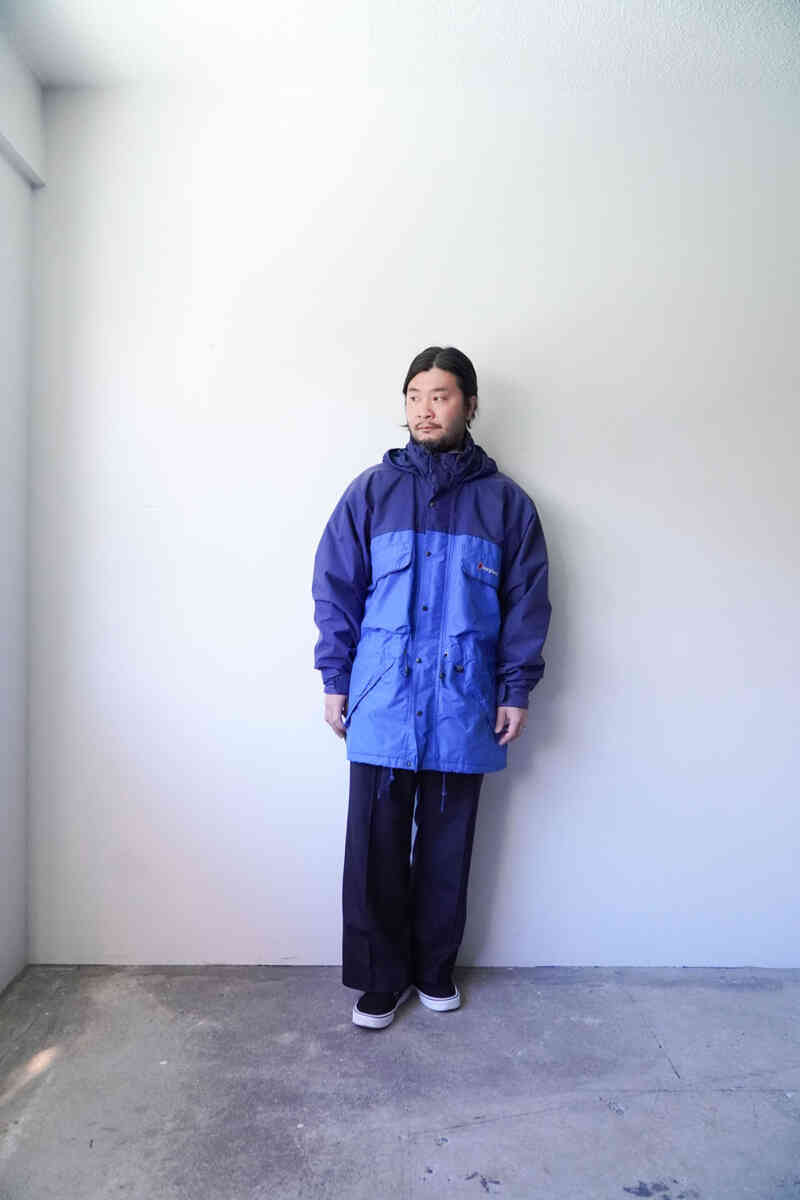 berghaus ”vintage gore-tex jacket” wearing image