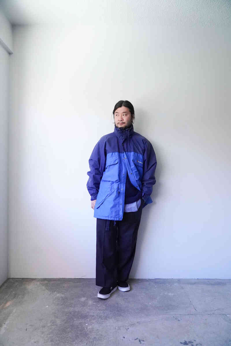 berghaus ”vintage gore-tex jacket” styling image