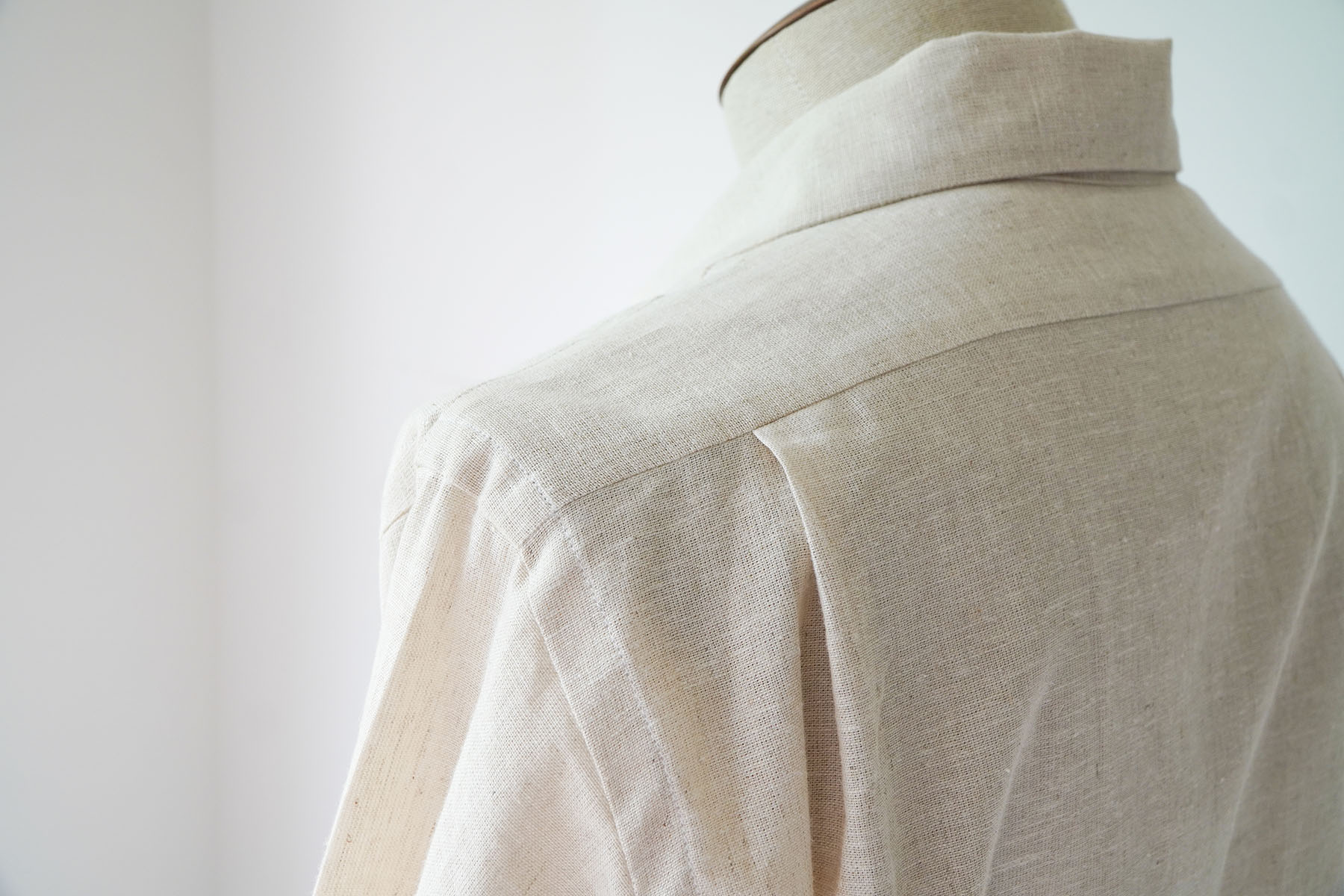 LEISURE SHIRTS -cotton linen- [jake's london] back detail