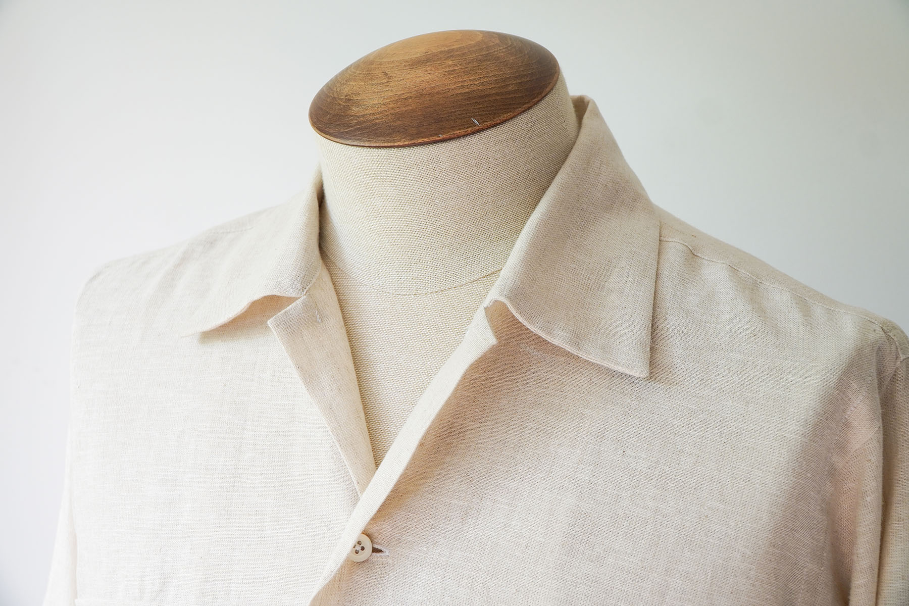 LEISURE SHIRTS -cotton linen- [jake's london] V ZONE