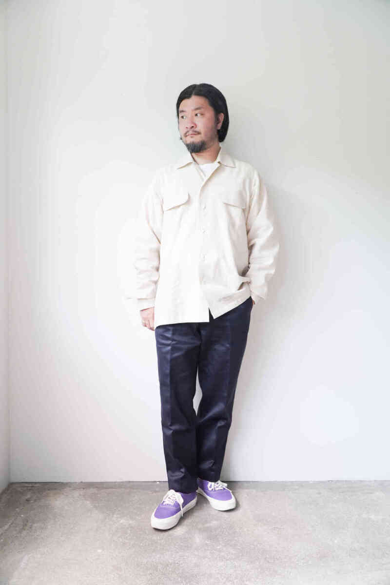 LEISURE SHIRTS -cotton linen- [jake's london] coordination image with trousers