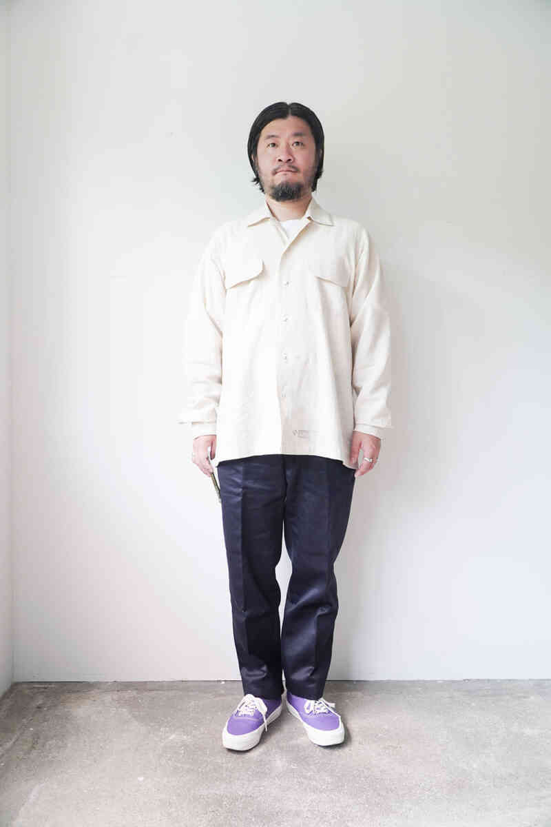 LEISURE SHIRTS -cotton linen- [jake's london] wearing image