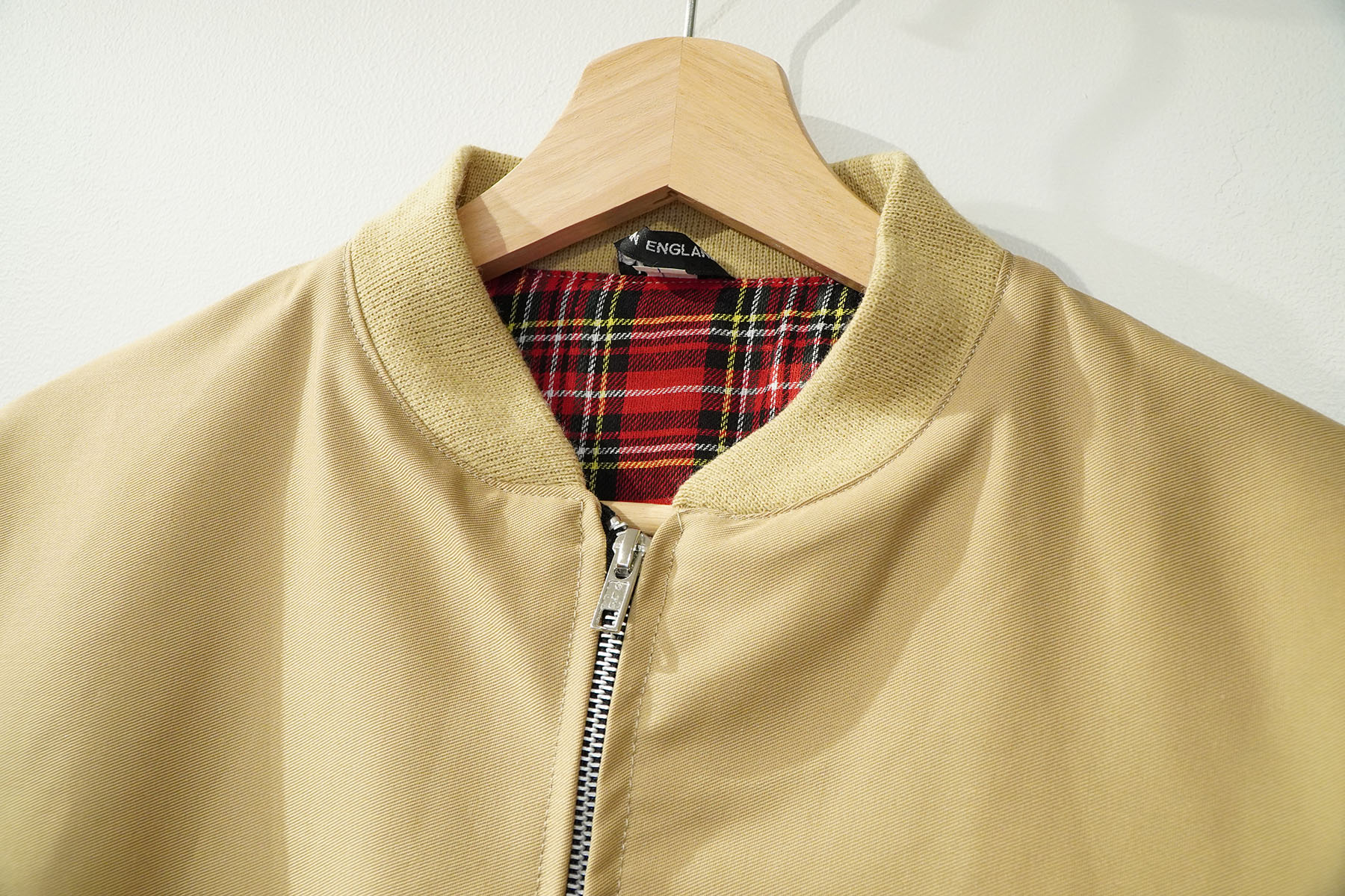 MADE IN ENGLAND tankers jacket collar