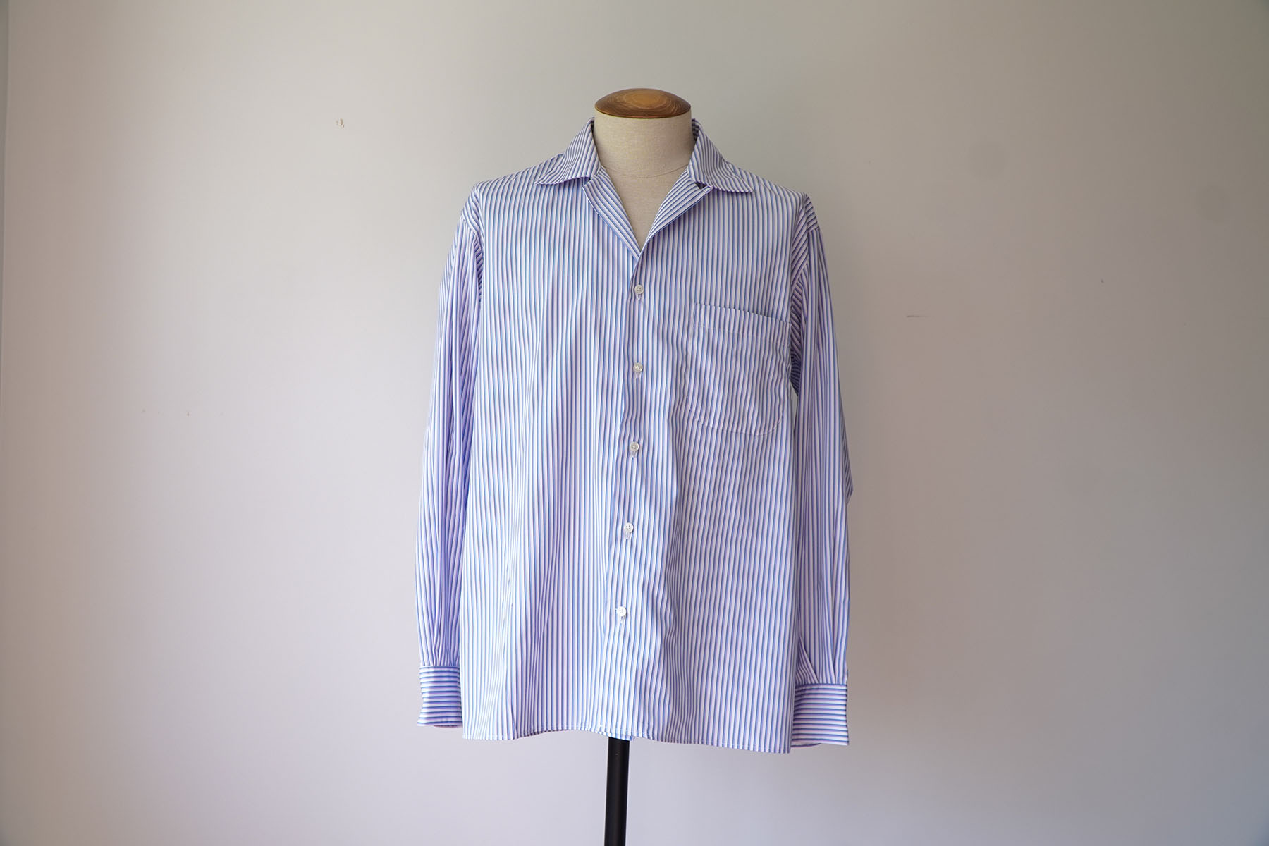 exclusive for tranescent -open collar shirts- [individualized shirts]