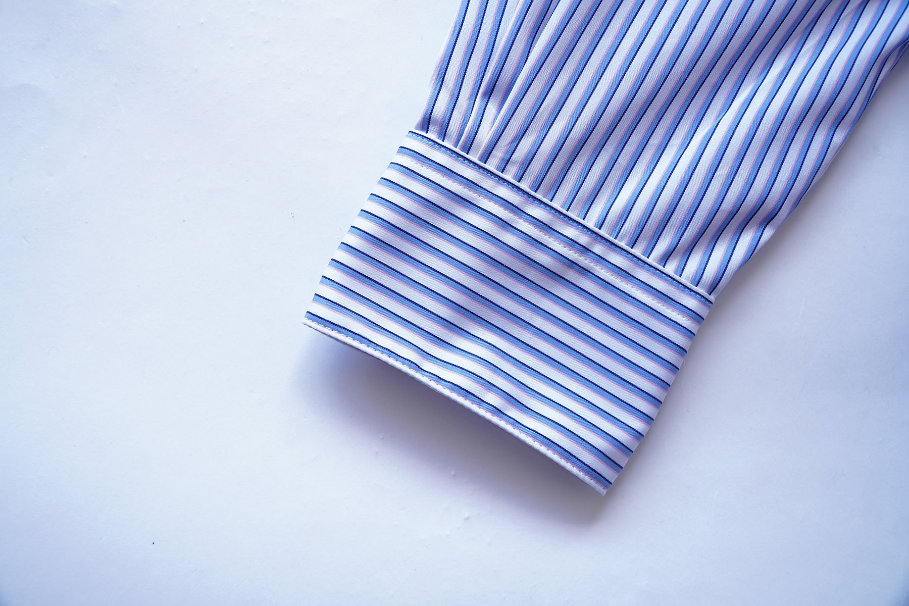 exclusive for tranescent -open collar shirts- [individualized shirts] cuff inside