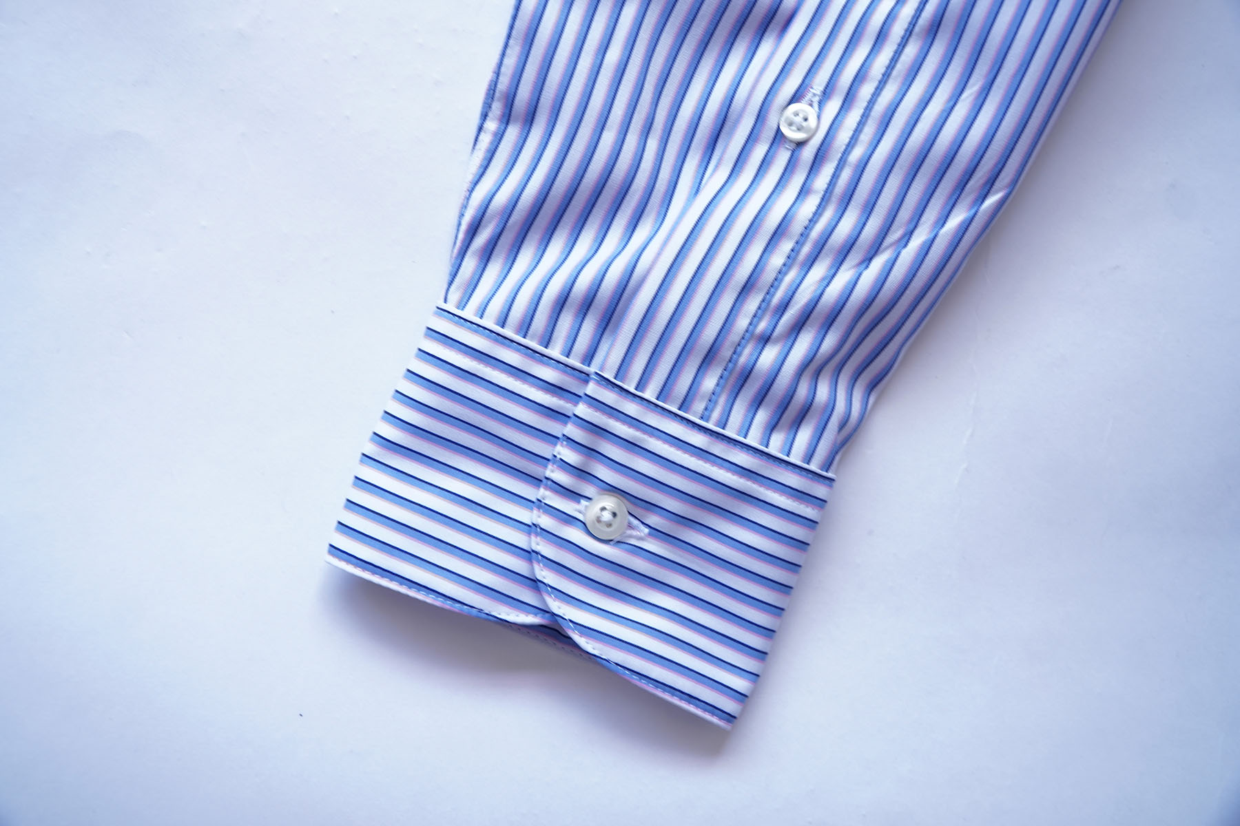 exclusive for tranescent -open collar shirts- [individualized shirts] cuff