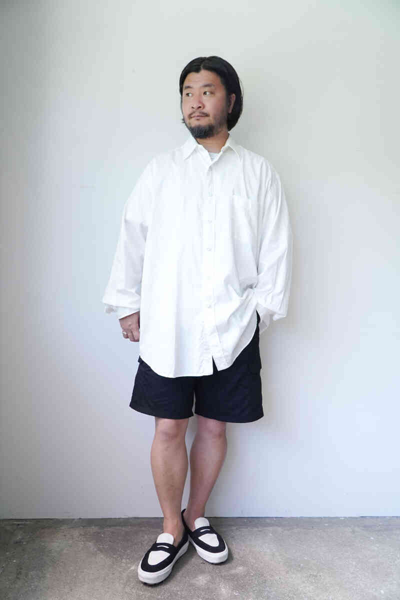 sowbow shirts type G cotton silk regular collar shirts styling image