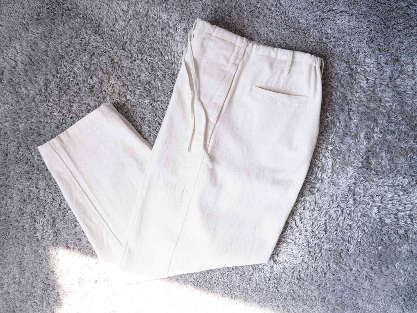 "fulling" NATURAL TWILL EASY PANT [alvana] top