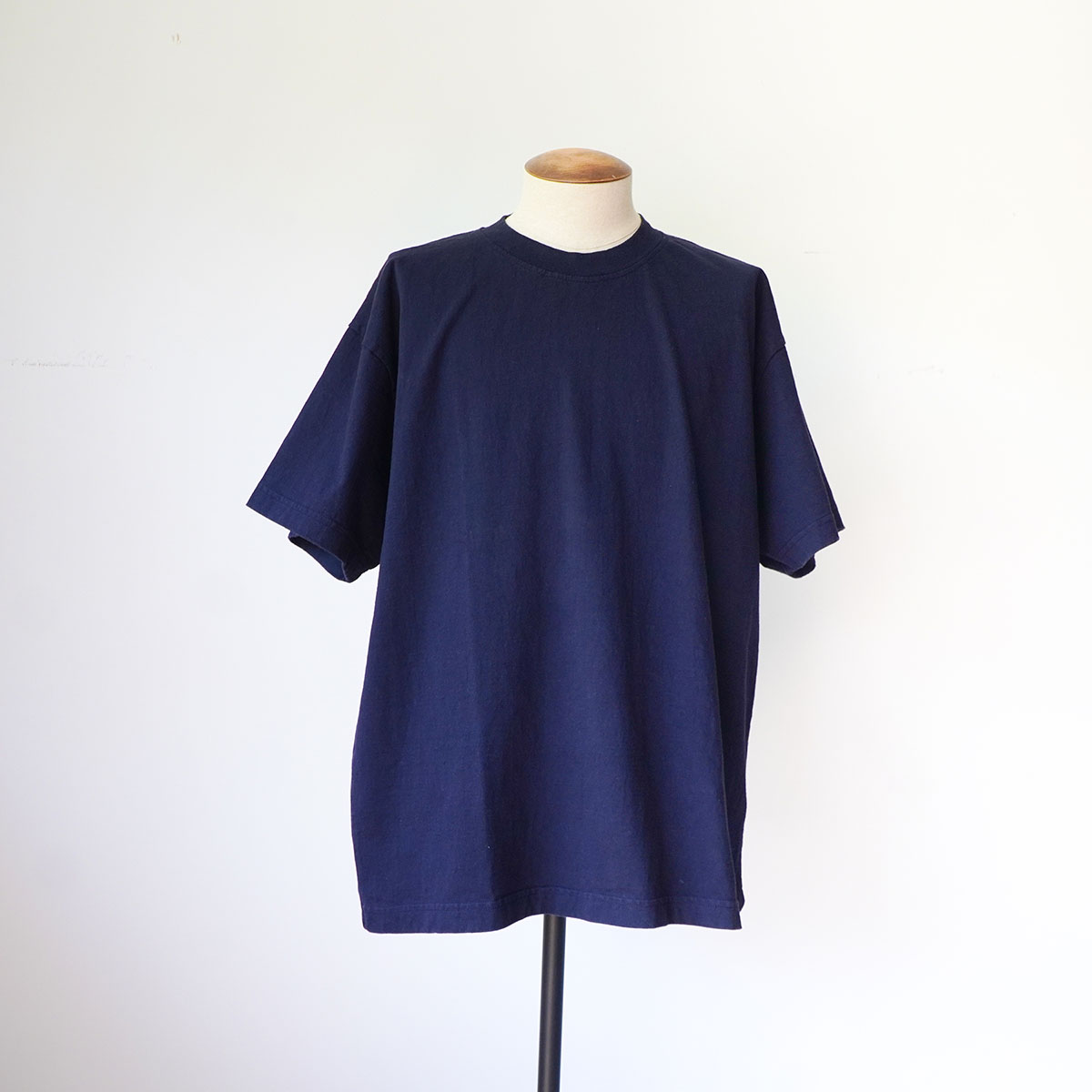 Heavy weight crewneck TEE [soft goods] navy