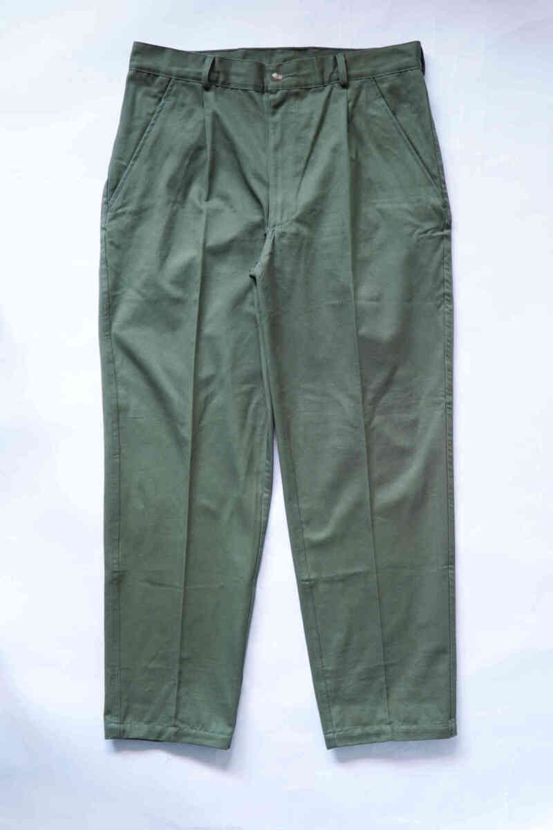 80s Marck & Balsan chino trousers [deadstock French civilian] front