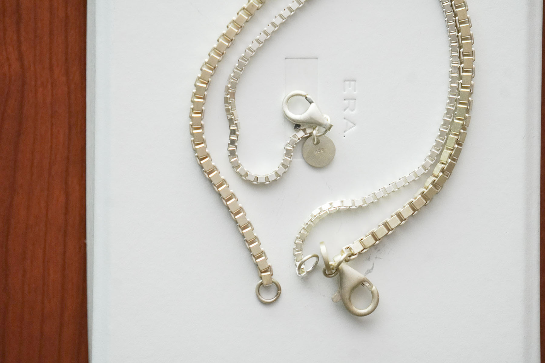 2.0 twnkl necklace silver 925 [era goods] TOP