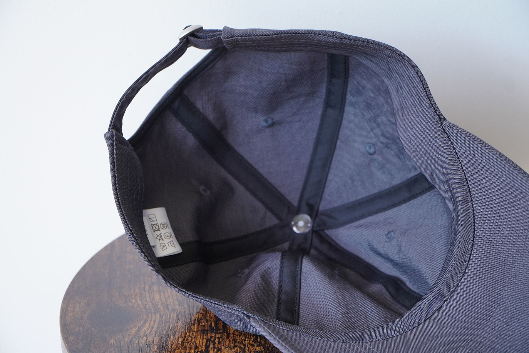 "NYLON CAP" TAS ６PANEL CAP [era goods] inside