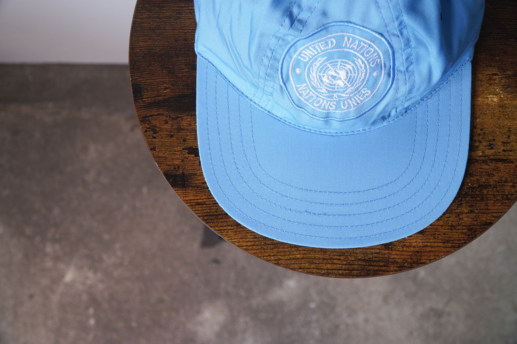 United Nations Forces 6 panel Cap [DEAD STOCK French Army] visor