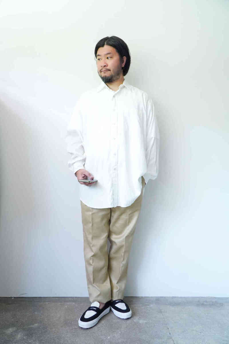 American Trousers West Point [D.C.WHITE] coordinate image beige with shirts