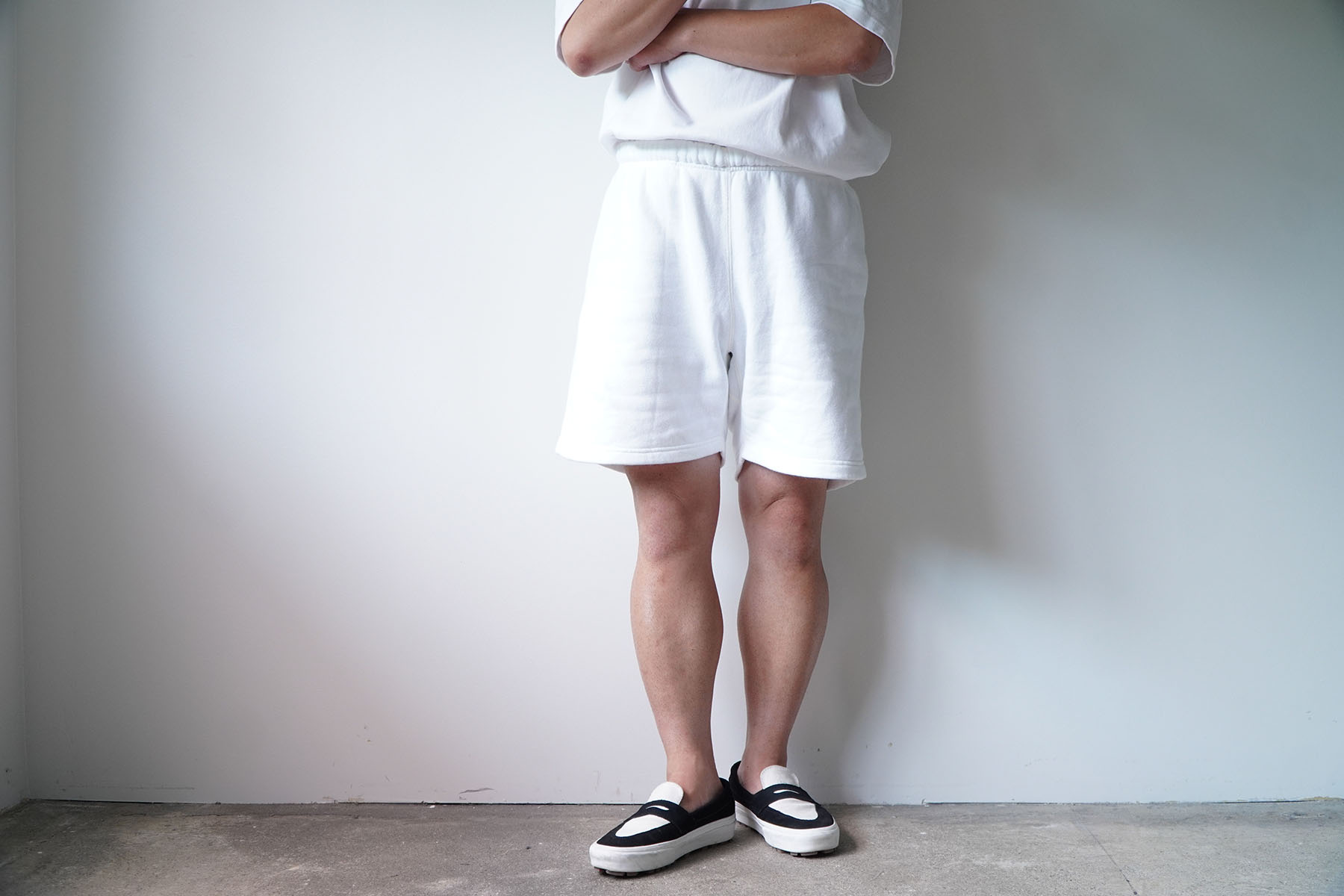 WHITE "SWEAT PANTS" wearing report [SOFT GOODS] wearing image