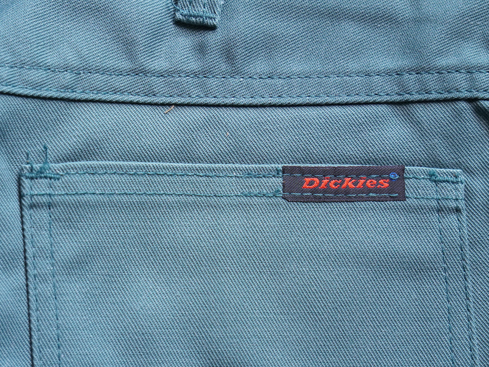 Dickies PT 72 "flare trousers" [80s~90s dead stock] hip tag