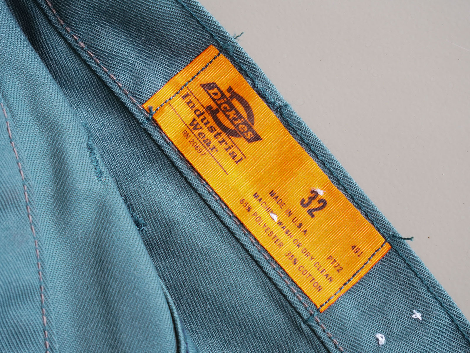 Dickies PT 72 "flare trousers" [80s~90s dead stock] orange tag