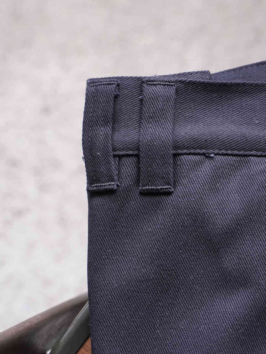 Super Twill Gusseted Work Pant [Randy's Garments NEW YORK] belt loop