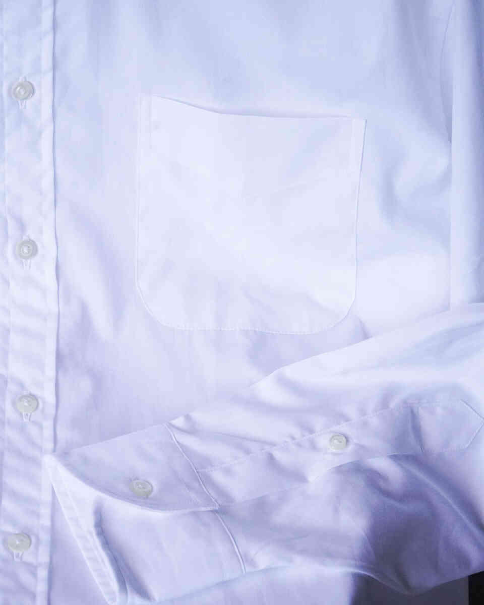 poplin "polo collar shirt" [INDIVIDUALIZED SHIRTS] pocket