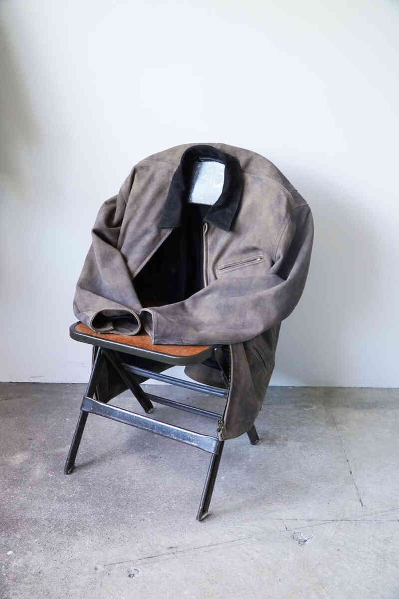 BAG and JACKET "suede leather" [SEVEN BY SEVEN] leather Detroit jacket