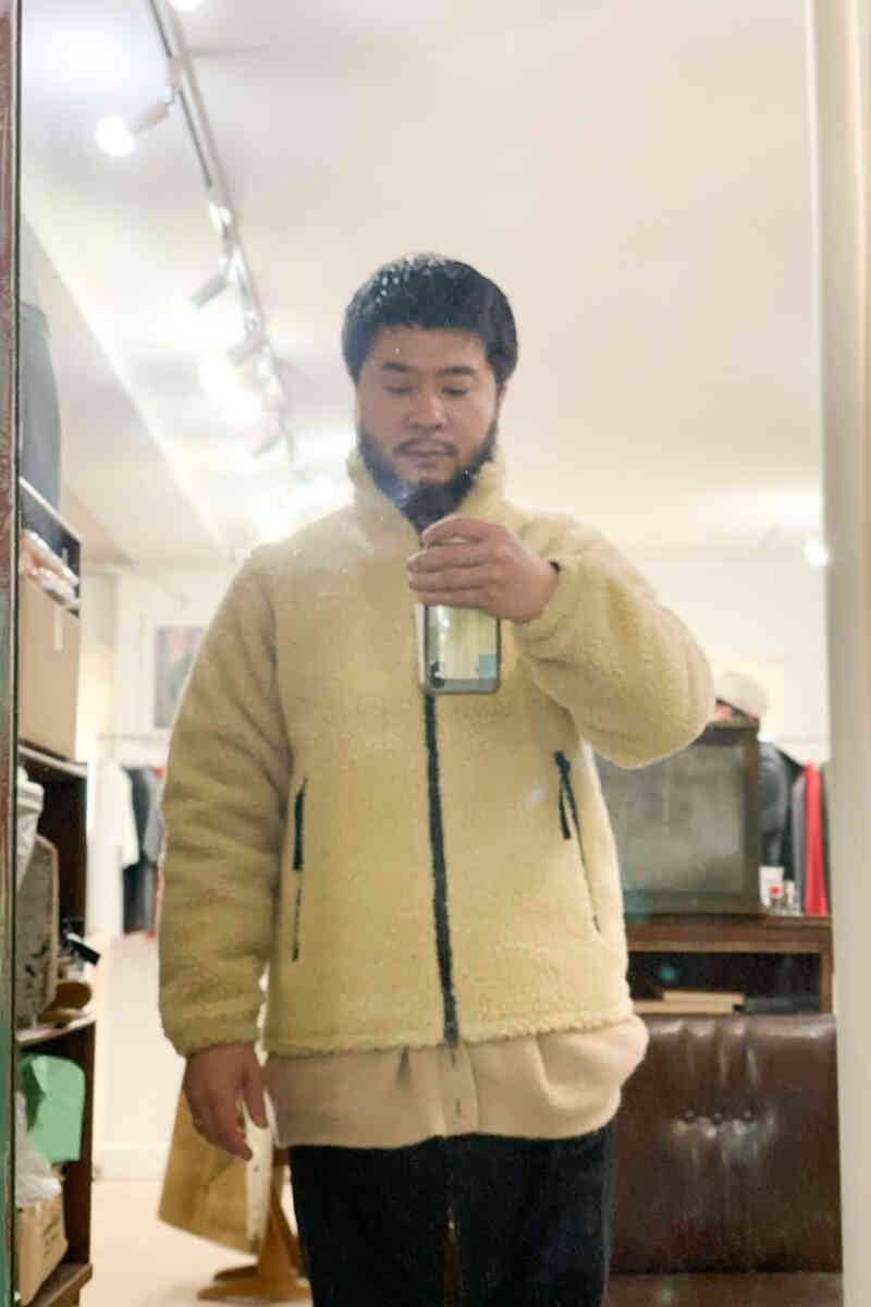 25AW autumn and winter exhibition tour [tranescent] fleece