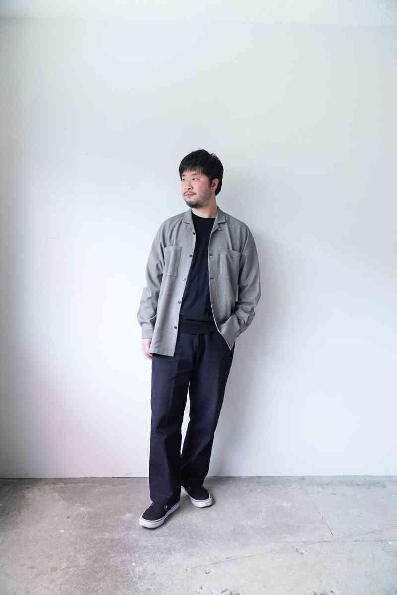 k.ito -new handling brands- wearing shirts front open