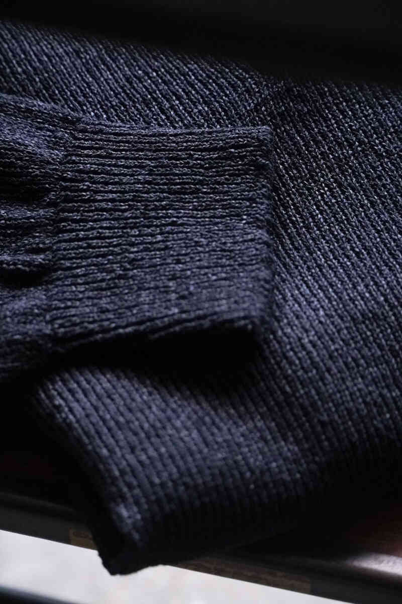 WASHI SKIPPER KNIT -  [alvana] ribbed sleeves