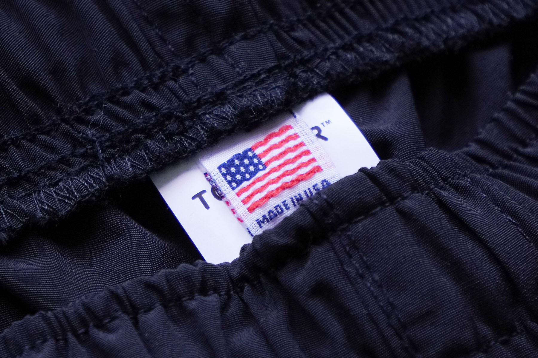 tougher "nylon" camp shorts : top