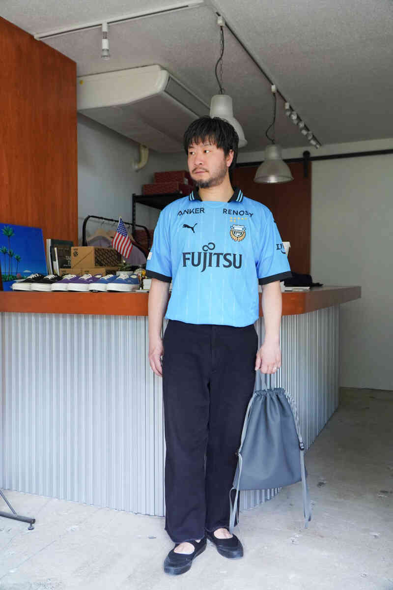 support your locals - KAWASAKI FRONTALE - [tranescent] chic and casual style