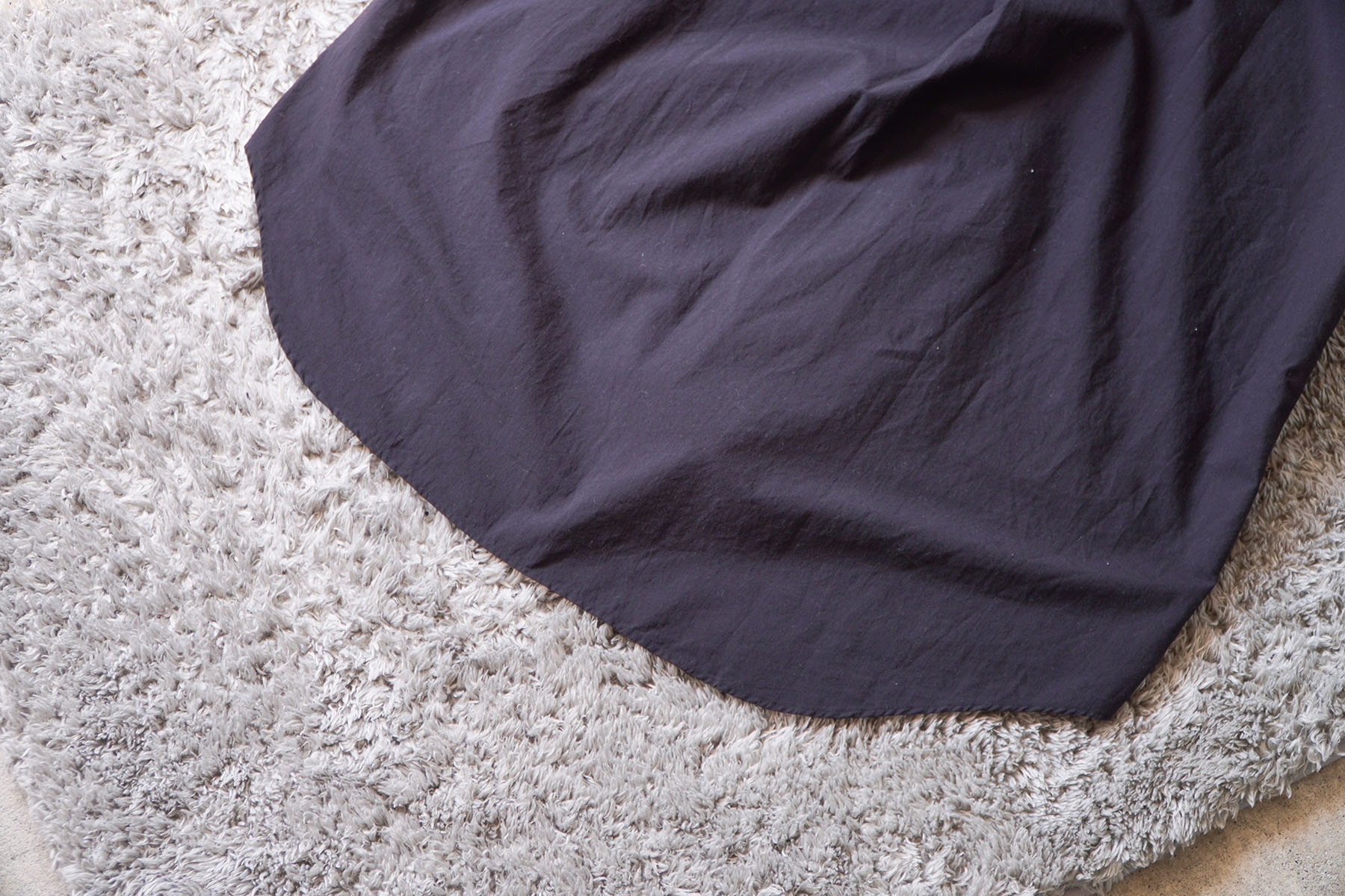 short sleeve " cotton / silk shirts - G " [SOWBOW] round cut