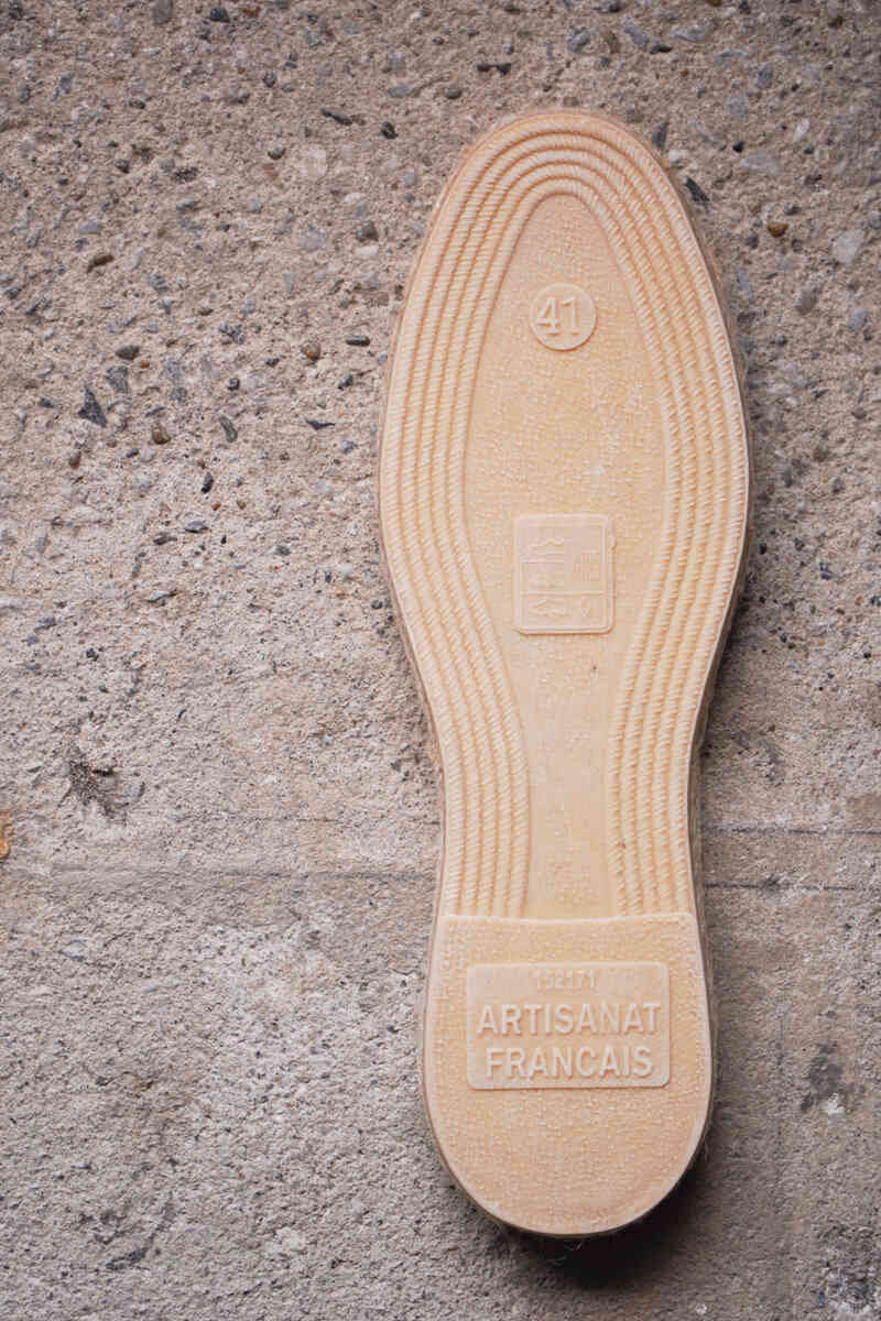 Espadrilles made in France [imported item] outsole