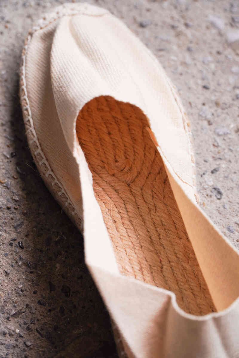 Espadrilles made in France [imported item] insole
