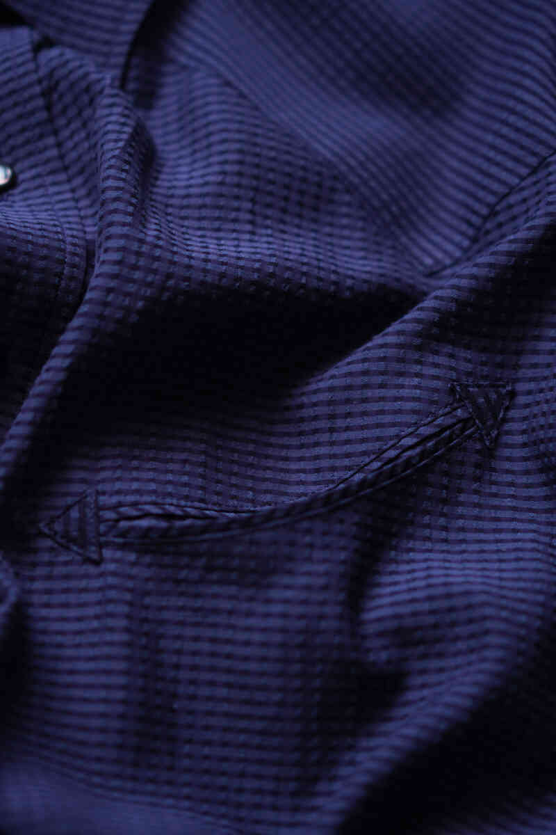 smile pocket sheer western shirts - Gingham - [SEVEN BY SEVEN] スマイルポケット