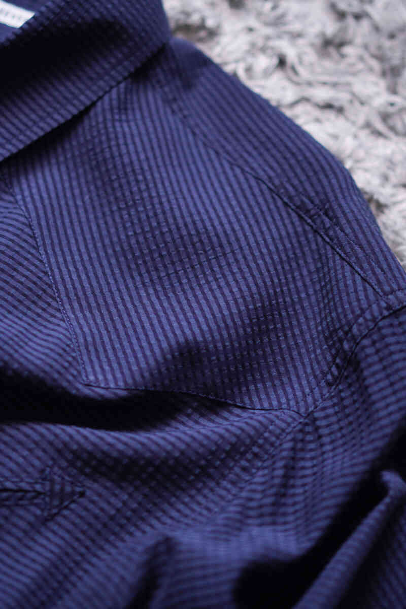 smile pocket sheer western shirts - Gingham - [SEVEN BY SEVEN]ウエスタンヨーク