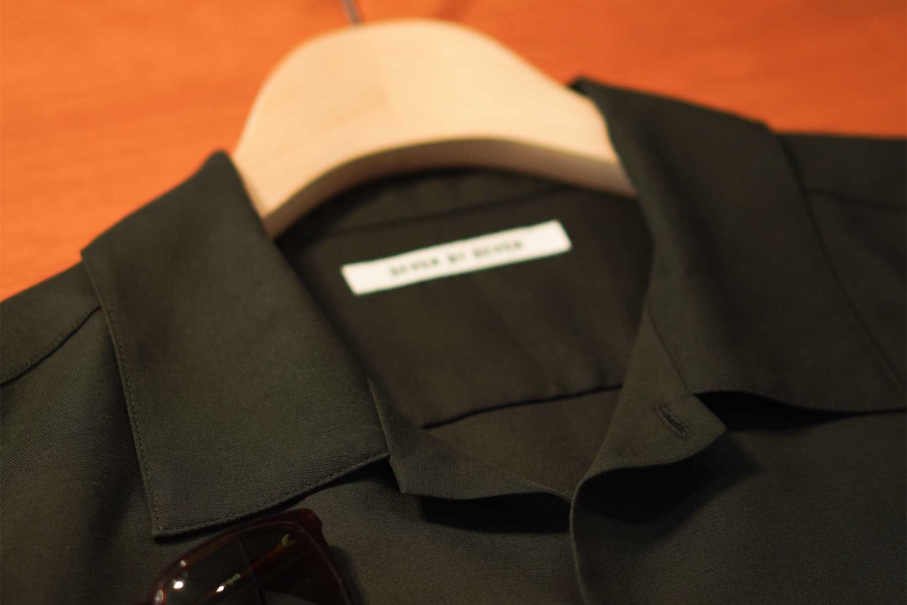 forest green - FLAT COLLAR SHIRTS L/S - [SEVEN BY SEVEN] トップ画像