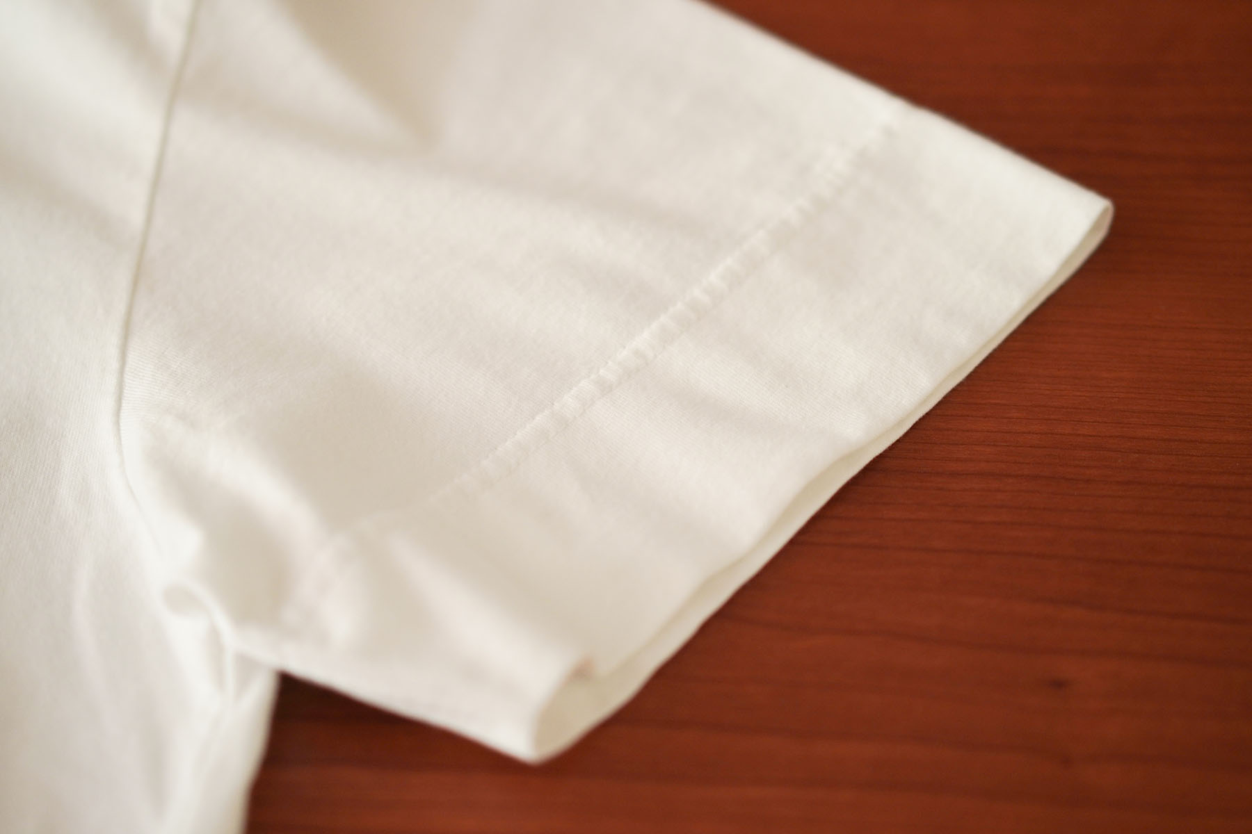 organic cotton big T-shirts [PARAGES] 袖リブ