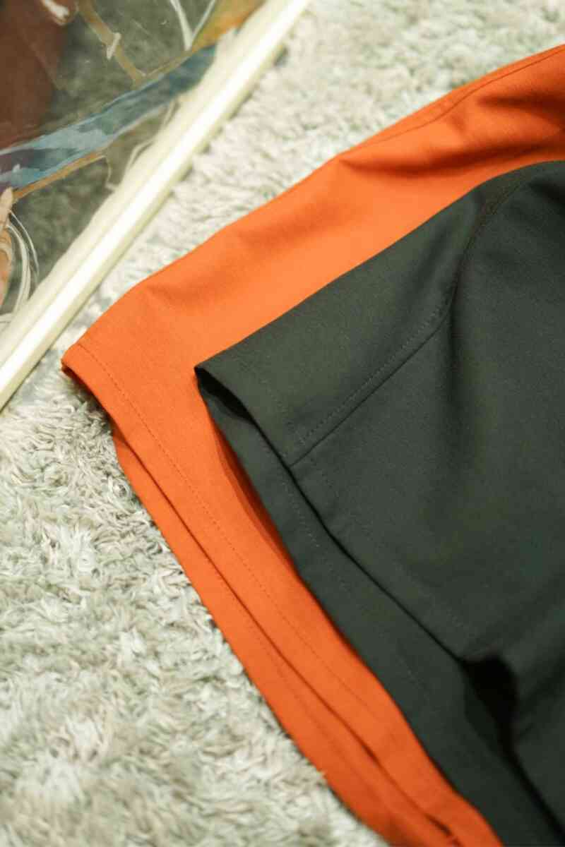 SS -Soft strech Double dobby cloth- FLAT COLLAR SHIRTS 裾のボックスシルエット