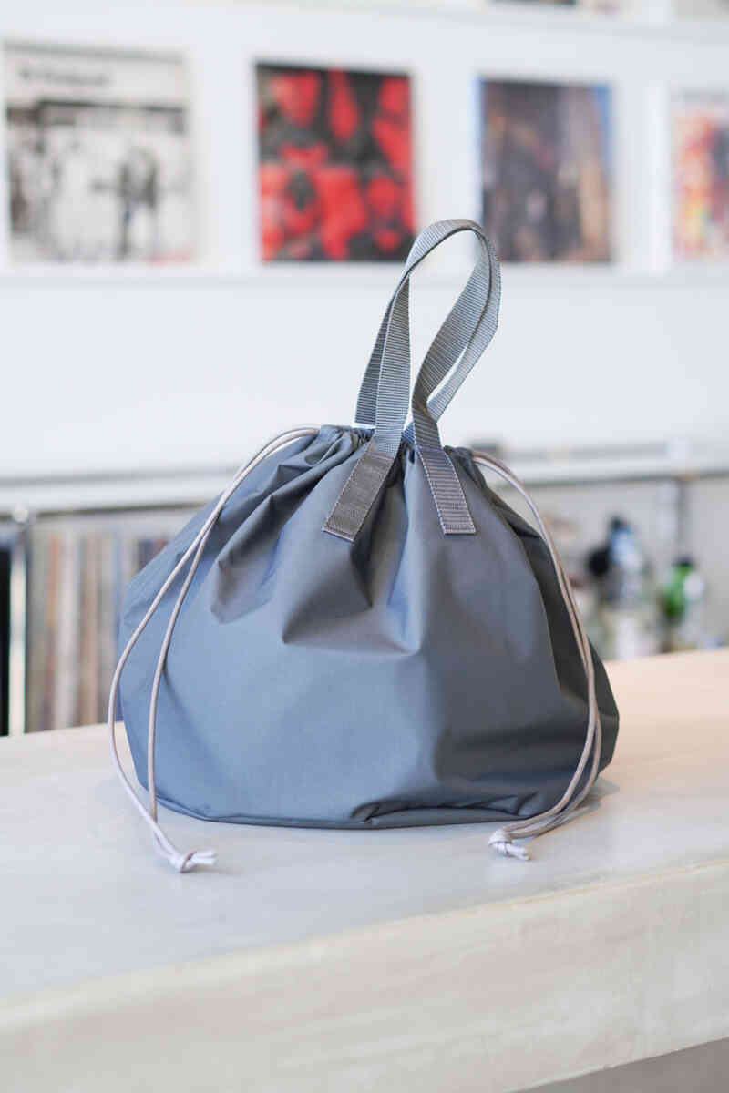 recommend - pop up store [ERA.] Breathatec nylon helmet bag white grey