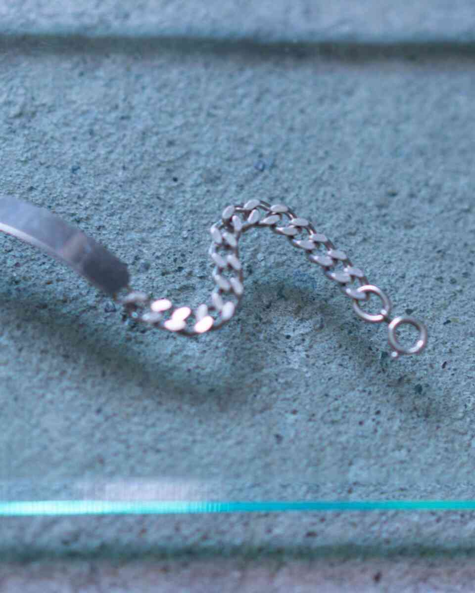EURO vintage chain bracelet [UK & ITALY]イングランド製チェーンブレスレットのコマ