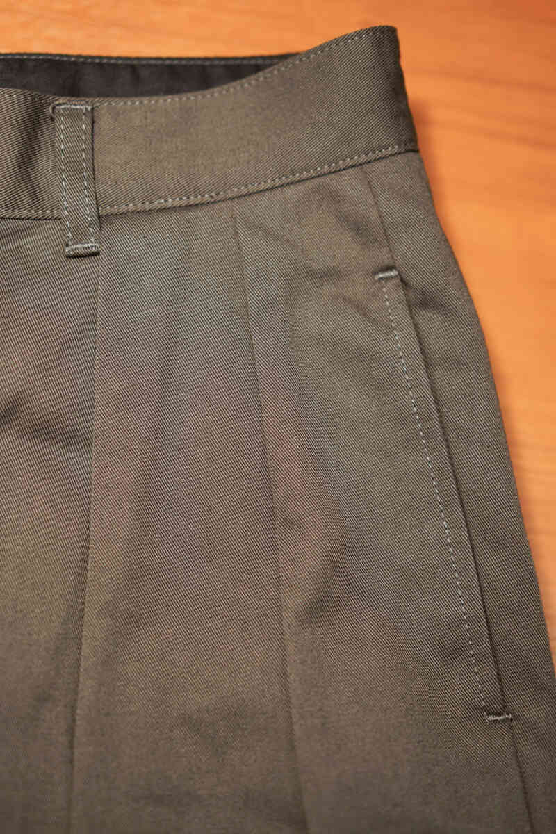 2 Tuck Chino Cloth Pants [CIOTA]インタック