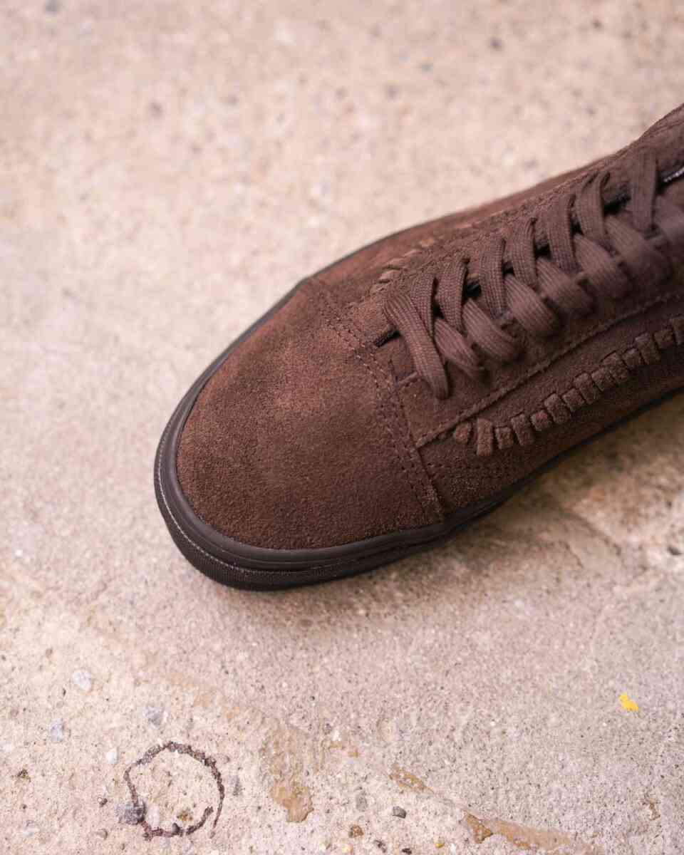 crafted stripe oldskool [VANS]ブラウン アッパー