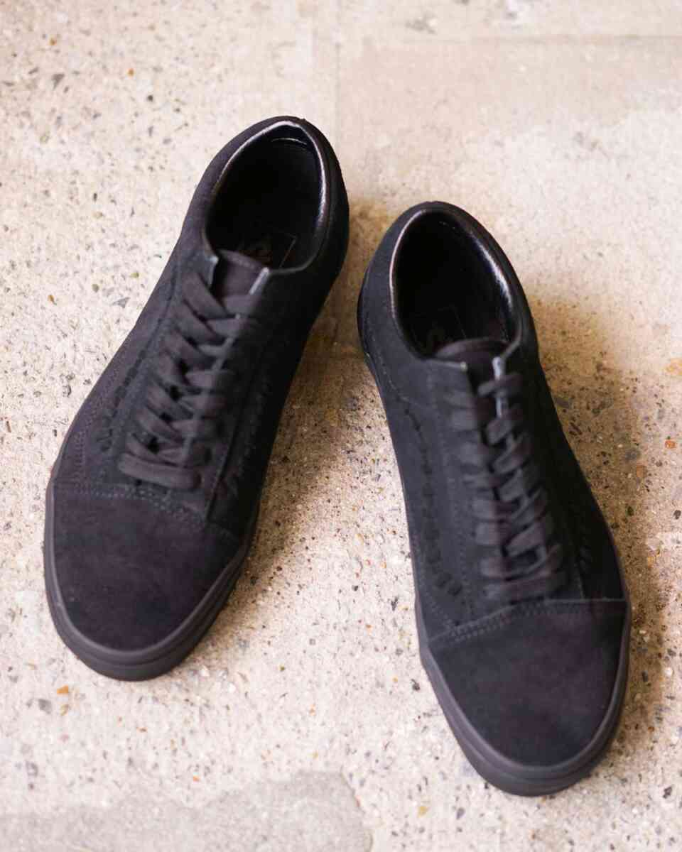 crafted stripe oldskool [VANS]ブラック