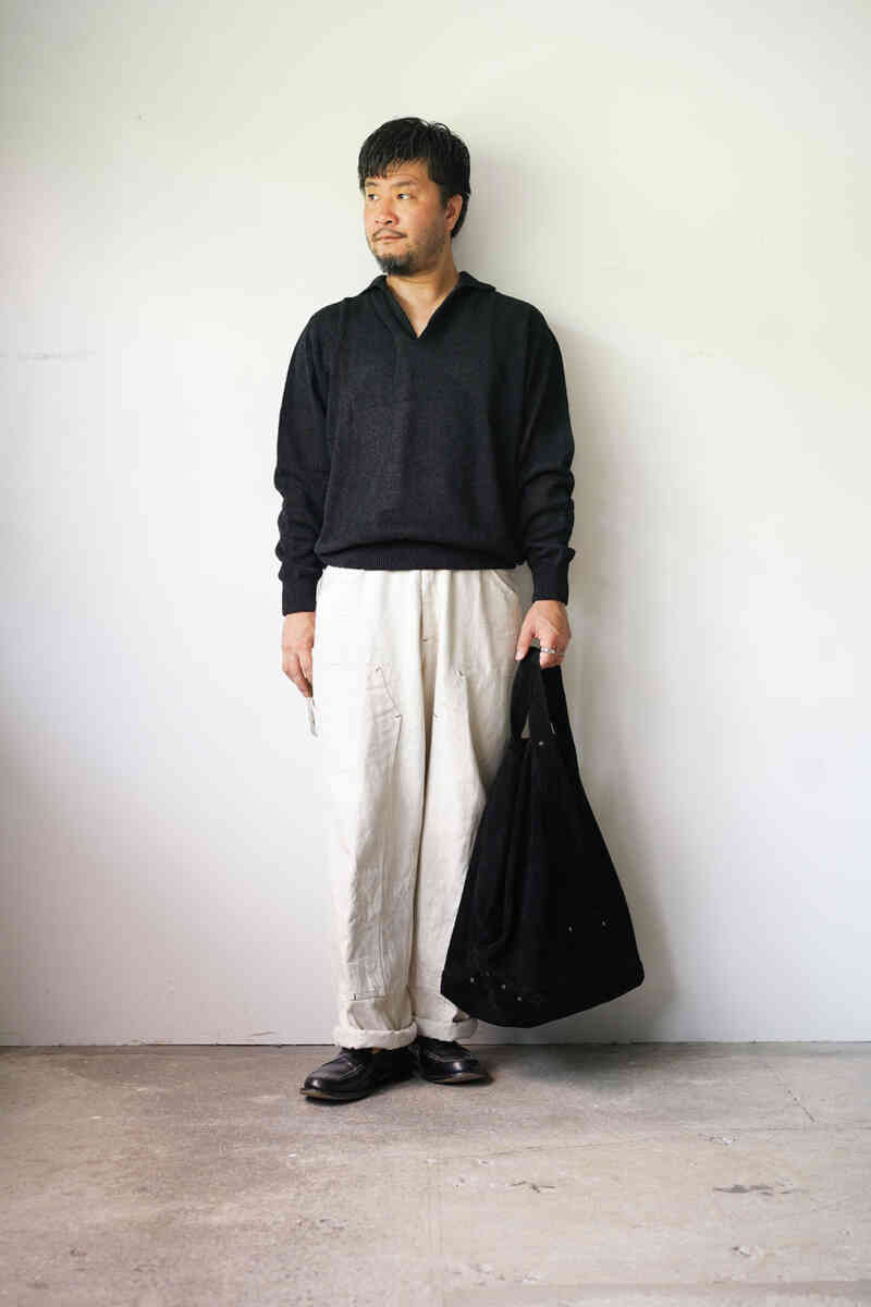 back in stock [sowbow : double knee painter pants]大人のワークスタイル