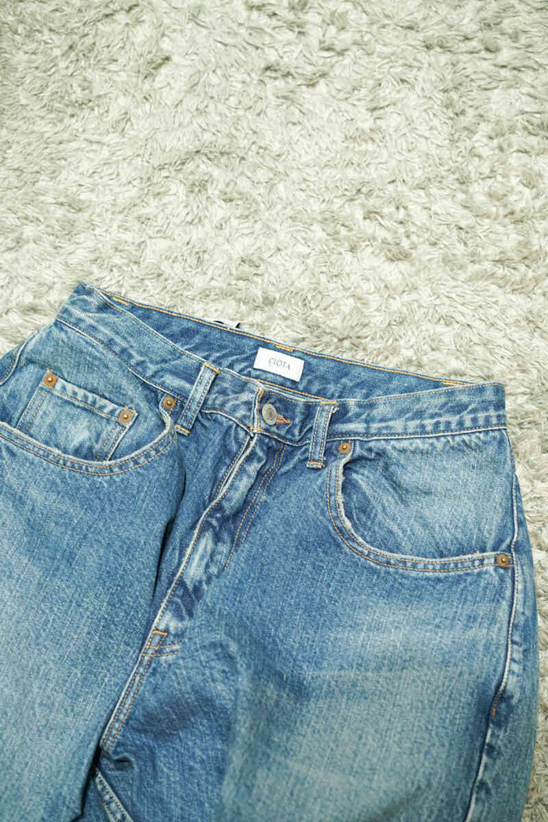 Baggy 5 Pocket Pants New type [CIOTA]ウエストまわり