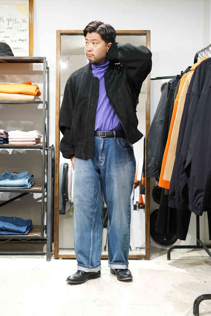 Baggy 5 Pocket Pants New type [CIOTA]M A -1スタイリング