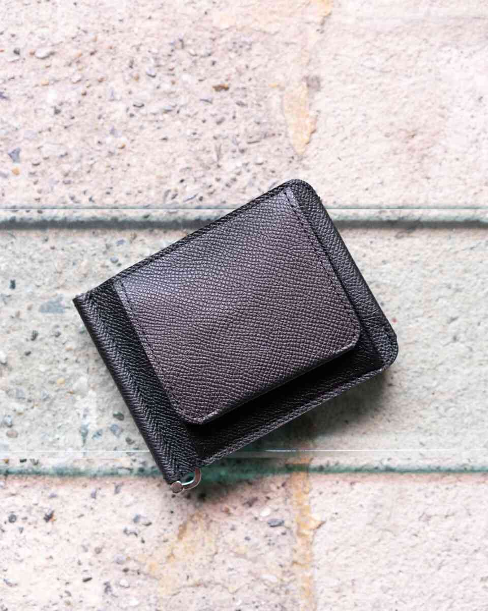 MONEY CLIP "AMULET" [HAAL leather goods] black
